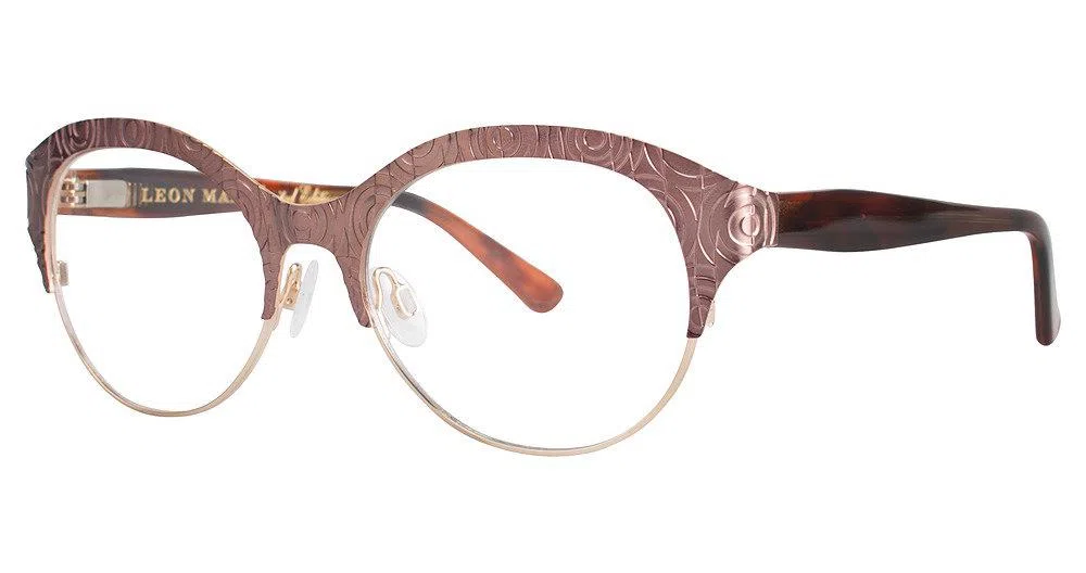 Leon Max LM6017 Eyeglasses - Rose Gold - view 2